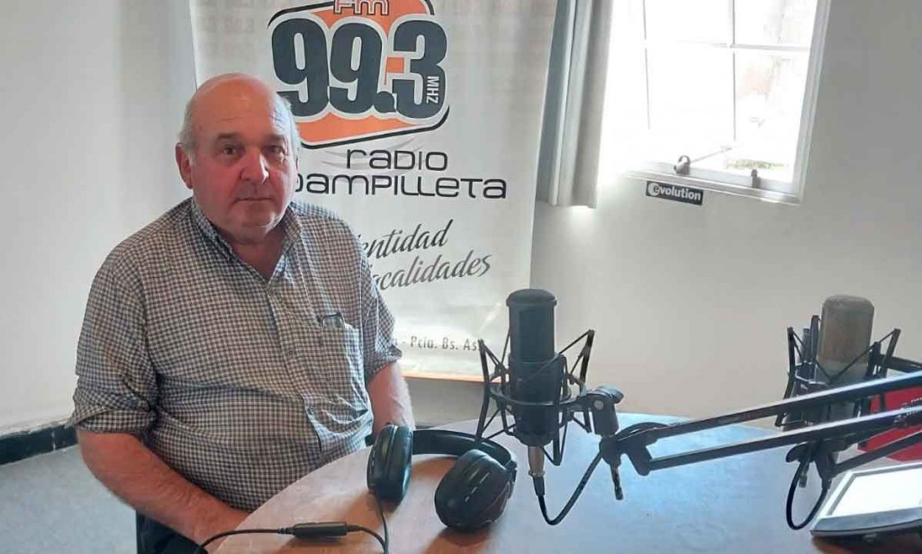 Mario Martín contó la actualidad del Club El Veterano en Radio Urdampilleta
